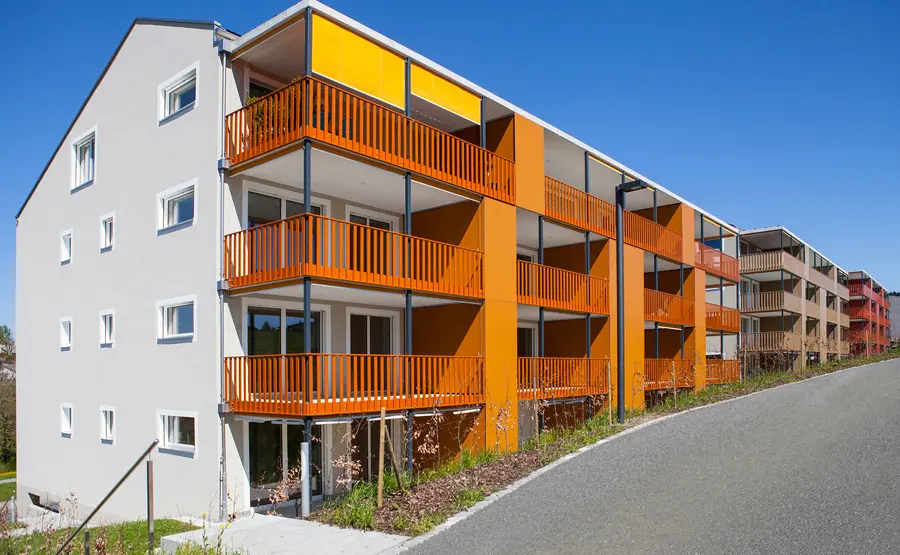 Referenz Beromünster Blick auf das Haus