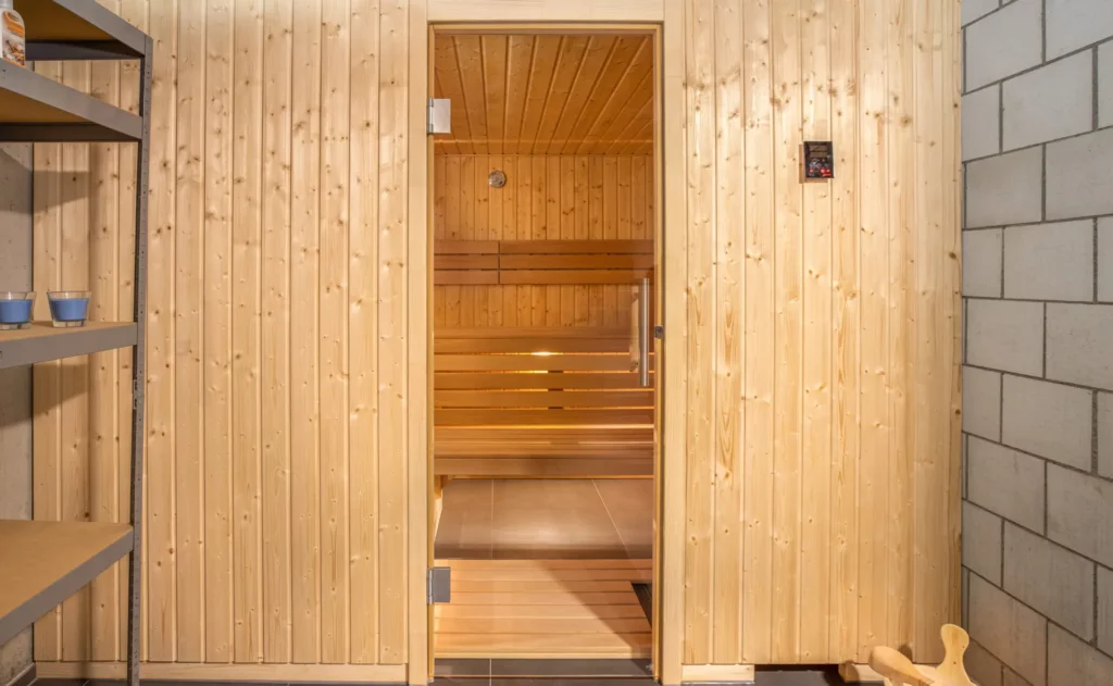 Referenz Buchs Sauna