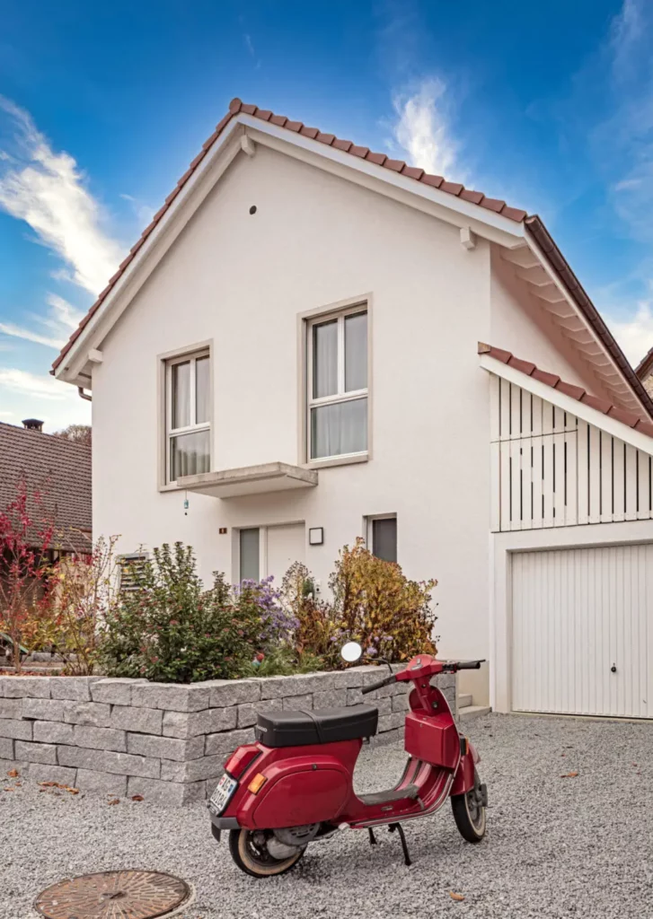Referenz Hellikon Blick auf das Haus