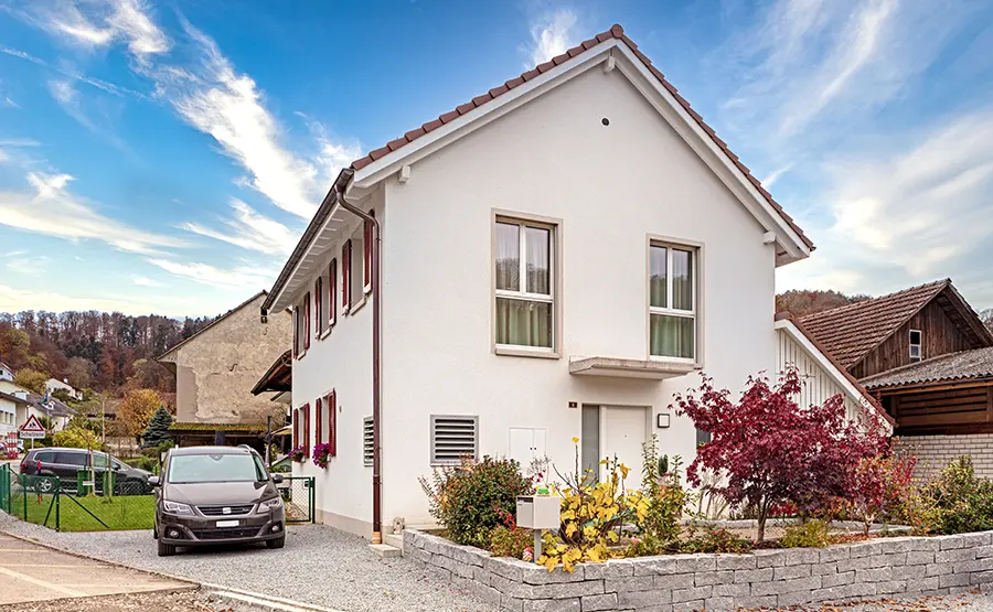 Referenz Hellikon Blick auf das Haus
