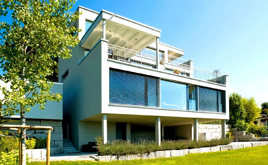 Referenz Meilen Blick auf das Haus