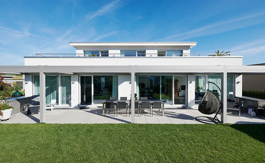 Referenz Muri Blick auf das Haus