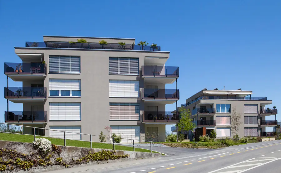 Referenz Neuenkirch Blick auf die Gebäude