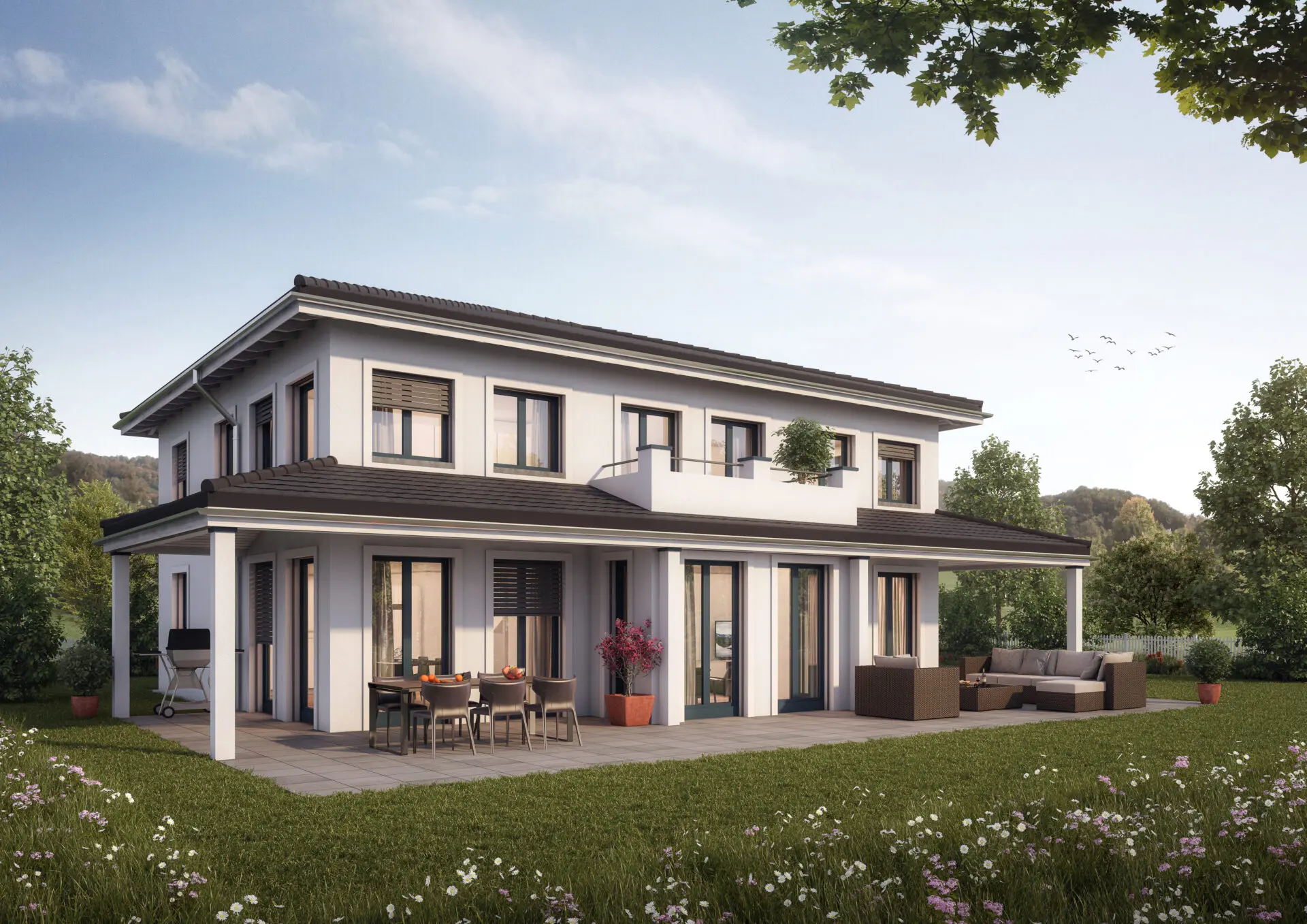 Visualisierung von Terrana Plus Haus